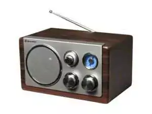 ROADSTAR RSHRA1245 - RETRO RADIO SA DRVENIM KUĆIŠTEM