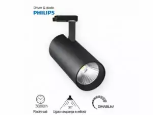 BBLINK LED REF ŠINSKI DIM JM-4071 30W 3000K 36° CRNI