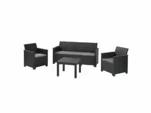 KETER Baštenski set Elodie 3 seater grafit CU 246150