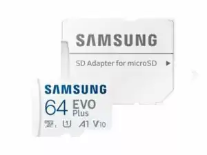 SAMSUNG Evo Plus MicroSD Card 64GB class 10 + Adapter MB-MC64KA KAR00591