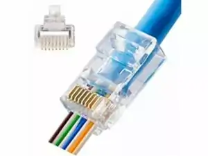 GEMBIRD LC-PTF-01/100CAT6 LAN UTP kategorije 6 EZ konektor PNP88FZv2-R RJ45 (100 komada pakovanje) 39337