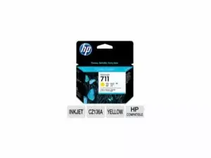 HP No.711 Yellow Designjet Ink Cartridge CZ132A