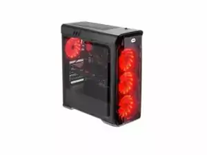 LC POWER Gaming 988B-ON Red Typhoon Black