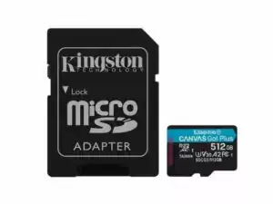 KINGSTON U3 V30 microSDXC 512GB Canvas Go Plus 170R A2 + adapter SDCG3/512GB