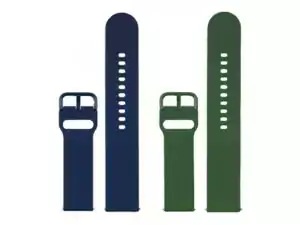 JUST IN CASE Zamenske narukvice 2u1 za pametne satove 22mm Blue-Green 19