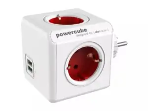 ALLOCACOC PowerCube Original USB 4xSchuko + dual USB 1202RD/DEOUPC