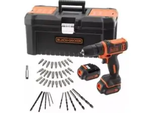 BLACK&DECKER Akumulatorska bušilica odvijač BDCDD121BKA