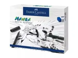 FABER-CASTELL Pitt Art pen  Manga starter set 167152 18