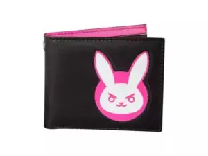 Jinx Overwatch D.VA Bi-Fold Graphic Wallet Black