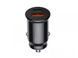 REMAX Auto punjač adapter 1xUSB A + 1xTIP C 30W RCC231, crni