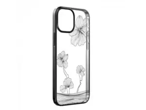 DEVIA Futrola Hard Case Crystal Flora za Iphone 13 Pro Max crna
