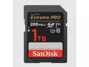 SANDISK SDXC 1TB Extreme ProDeluxe 200MB/s UHS-I Class10 U3 V30