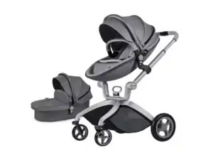 HOT MOM KOLICA DARK GREY 2U1 (sportsko sediste+korpa) 18