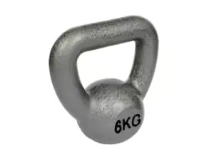 RING Kettlebell 6 kg - RX KETT-6 (Srebrna)