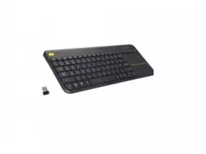 LOGITECH K400 Plus Wireless + Touch Black US