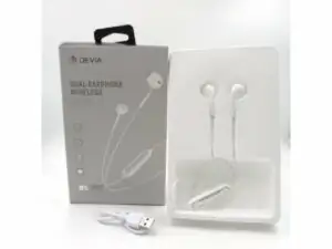 DEVIA Slušalice smart series wireless Dual bela