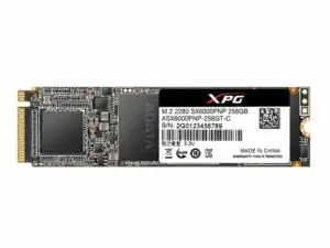 ADATA 256GB M.2 PCIe Gen 3 x4 NVMe ASX6000PNP-256GT-C SSD 18