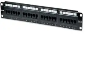 INTELLINET Rack Patch panel 19” 1U Cat5e UTP 24 port 064-0122 18