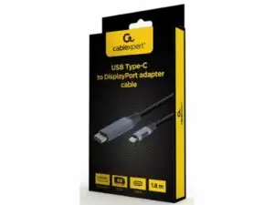 GEMBIRD CC-USB3C-DPF-01-6 USB Type-C to DisplayPort male adapter cable