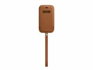 APPLE IPhone 12 mini Leather Sleeve with MagSafe  Saddle Brown (mhmp3zm/a)