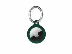 NEXT ONE Silicone Key Clip for AirTag Ballet Leaf Green 18