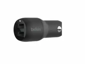 BELKIN Car Charger BOOST_CHARGE Dual USB-A 24W - Black