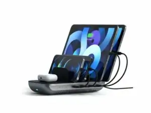 SATECHI Dock 5 Multi device charging station with EU plug - Space grey