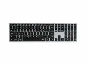 SATECHI Slim X3 Bluetooth BACKLIT Wireless Keyboard - US - Space Grey