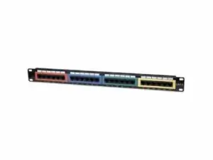 INTELLINET INT Cat6 Color-Coded Patch Panel