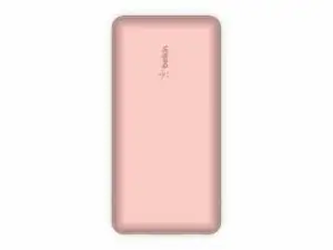 BELKIN BOOST CHARGE (20000 mAH) Power Bank - USB-A & C 15w - Rose Gold (BPB012BTRG)