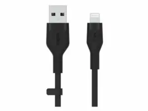 BELKIN BOOST CHARGE Silicone cable USB-A 1m Black (CAA008bt1MBK)