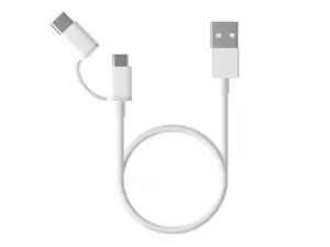 XIAOMI Mi 2-in-1 USB Cable Micro USB to Type C (100cm) 18