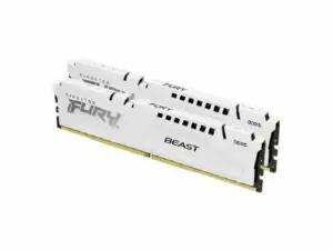 KINGSTON DIMM DDR5 32GB 2x16 5.200MHz FURY Beast White XMP KF552C40BWK2-32