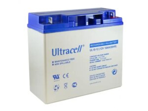 ULTRACELL Žele akumulator 18 Ah šifra 12V/18-Ultracell