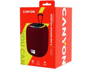 CANYON BSP-8, Bluetooth zvučnik, crveni (CNE-CBTSP8R) 18