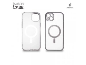 JUST IN CASE 2u1 Extra case MAG MIX paket SREBRNI za iPhone 14 Plus