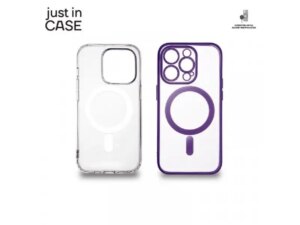 JUST IN CASE 2u1 Extra case MAG MIX paket ljubičasti za iPhone 14 Pro