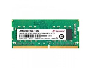 TRANSCEND DDR4 16GB JM 3200MHz SO-DIMM 1Rx8 2Gx8 CL22 1.2V