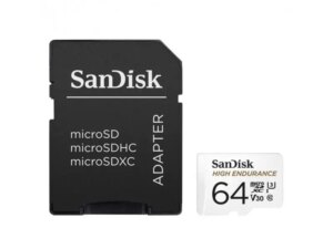SANDISK SDHC 64GB micro 100MB/s40MB/s Class10 U3/V30+SD Adap.