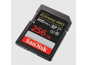 SANDISK SDXC 256GB Extreme Pro 200MB/s V30 UHS-I Class10 U3 V30