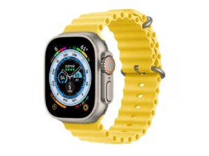 APPLE Watch Ultra Cellular, 49mm Titanium Case with Yellow Ocean Band (mnhg3se/a) 18