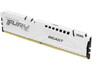 KINGSTON DDR5 32GB (2x16GB) 5600MHz CL40 DIMM [FURY Beast] White XMP KF556C40BWK2-32