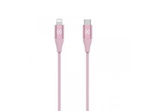 CELLY USBC - Lightning kabl u pink boji