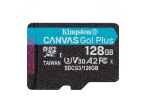 KINGSTON Mem.kart. bez adapt. Canvas Go! Plus microSD 128GB