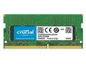 CRUCIAL SODIMM 4GB DDR4, 2666 MHz, CL19, CT4G4SFS8266 18