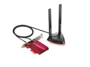 TP LINK AX3000 Wi-Fi 6 Bluetooth 5.0 PCIexpresa adapter2402Mbps/574Mbps 2 antene high gain