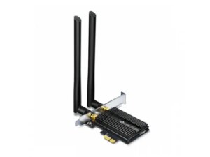 TP LINK ARCHER TX50E Wi-F/AX3000/2402Mbps/574Mbps/Bluetooth 5.0/PCIe/2 antene