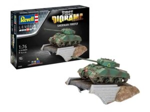 REVELL Maketa First Diorama Set - Sherman Firefly RV03299