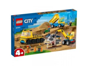 LEGO 60391 Građevinski kamioni i kran sa kuglom 18