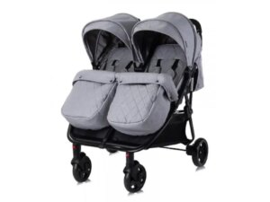 LORELLI BERTONI KOLICA ZA BLIZANCE DUO+TORBA - COOL GREY